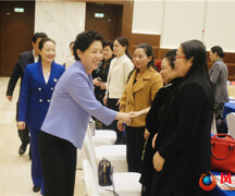 乌兰寄语十二大湖南代表：勇担新使命，彰显新作为，展示新形象