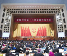 中国妇女第十二次全国代表大会开幕 习近平等到会祝贺
